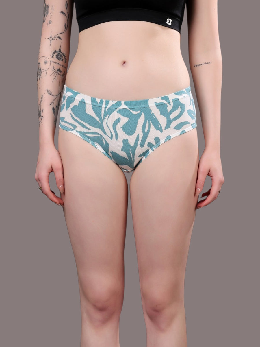 Women’s Soft Cotton Mid-Rise Full Coverage Briefs