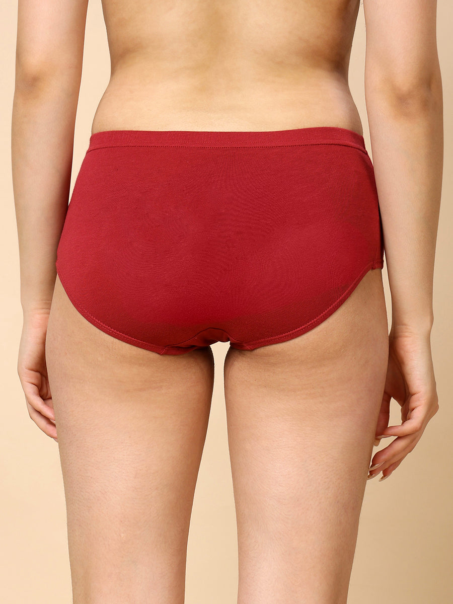 Women’s High-Rise Full Coverage Cotton Briefs