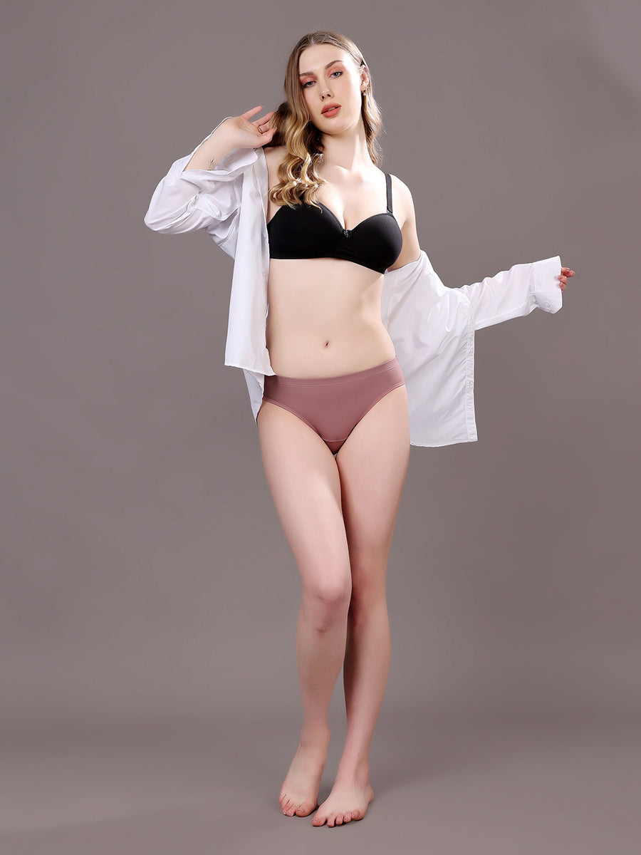 Women’s Soft Micro-Modal Mid-Rise Everyday Briefs