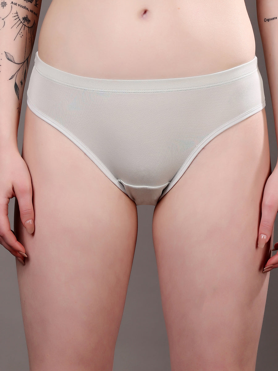 Women’s Soft Micro-Modal Mid-Rise Everyday Briefs