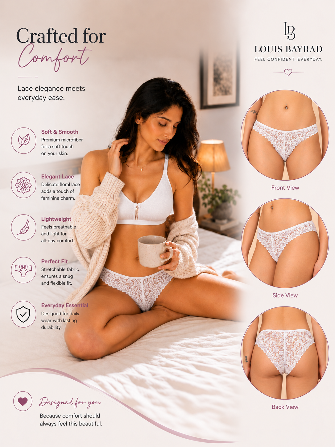 Designed for a Flattering Everyday Fit