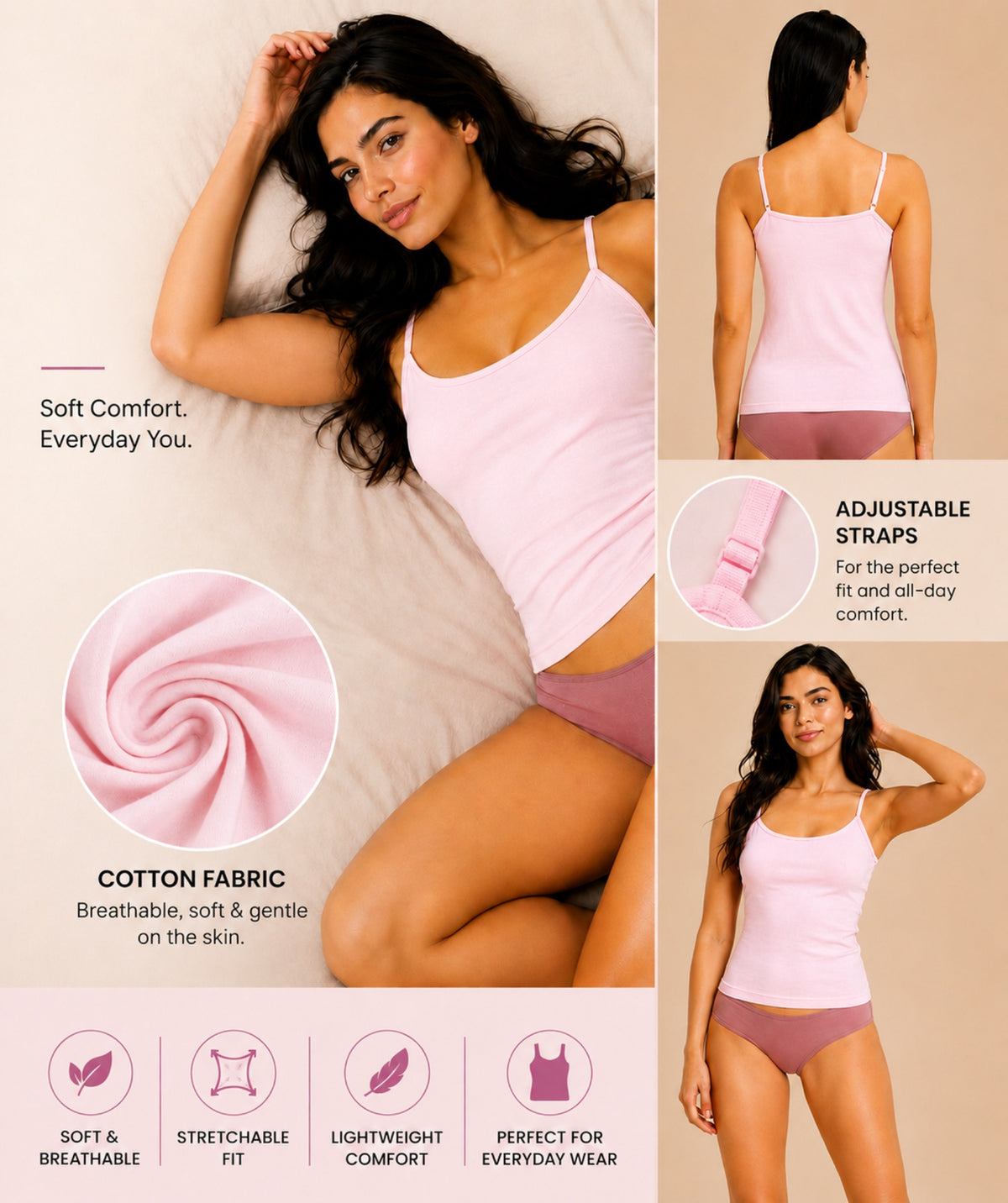 Everyday Comfort, Effortless Fit