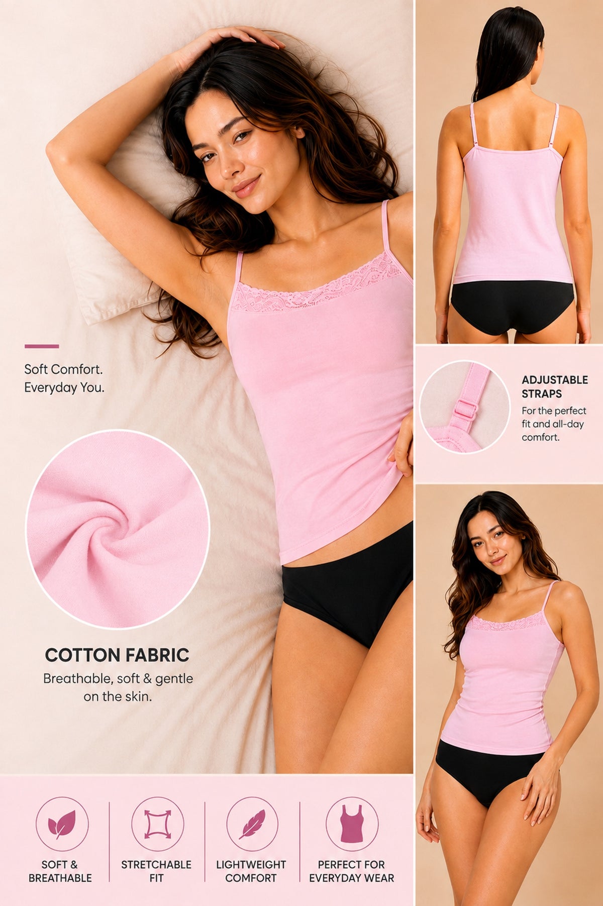 Everyday Comfort, Effortless Fit