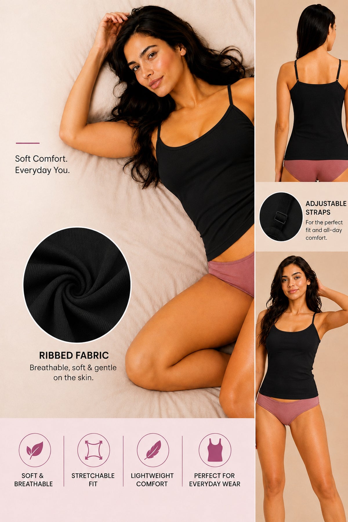 Everyday Comfort, Effortless Fit