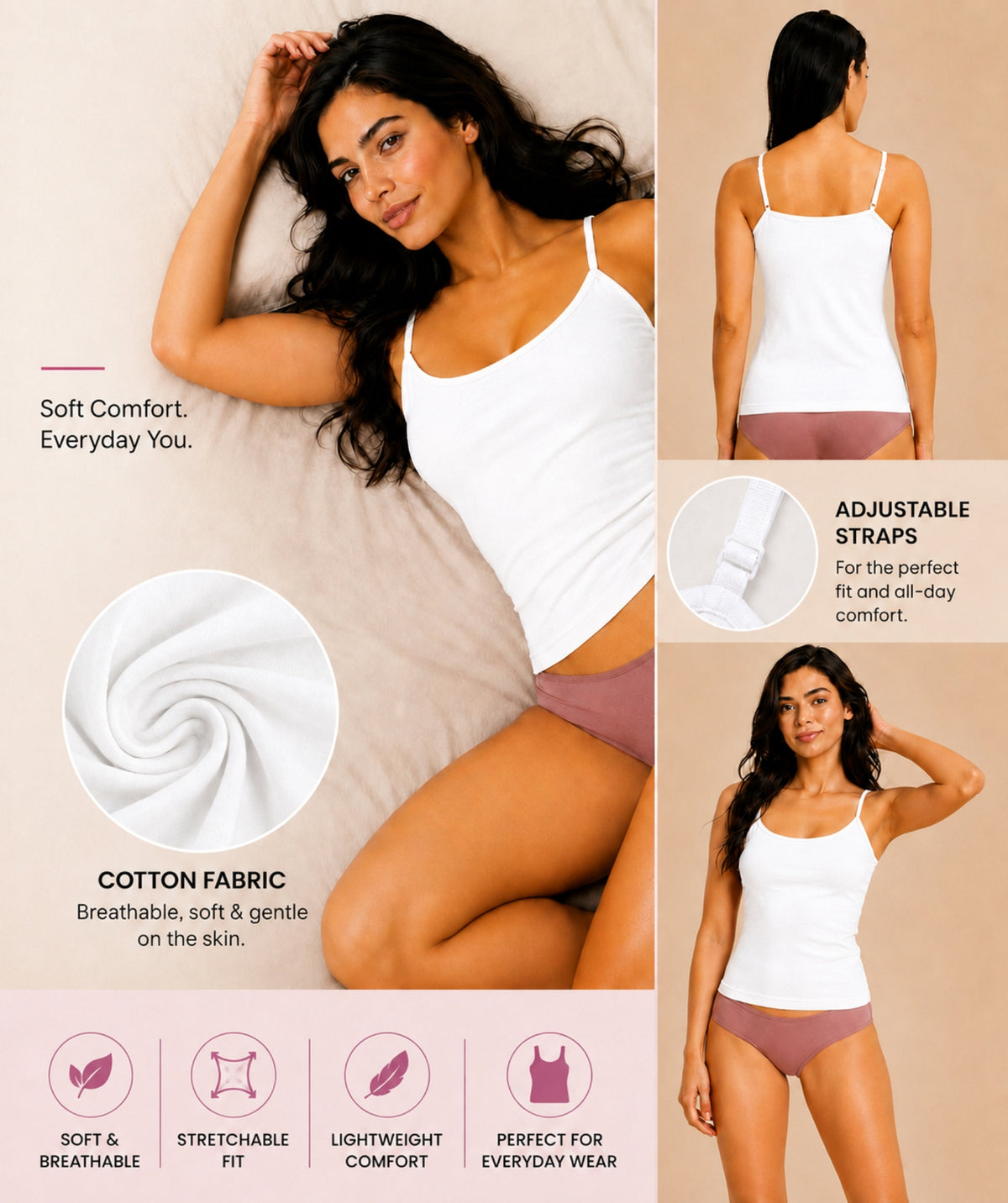 Everyday Comfort, Effortless Fit