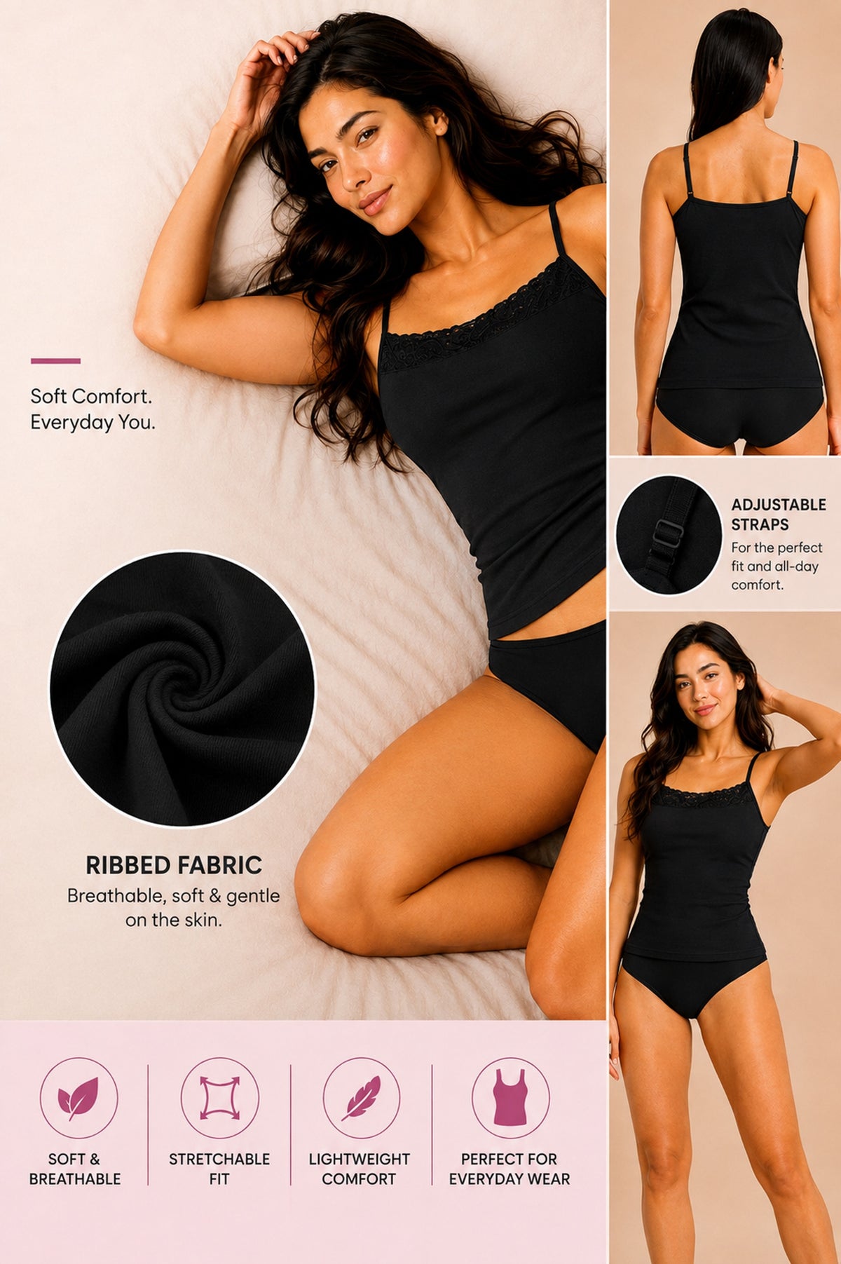 Everyday Comfort, Effortless Fit