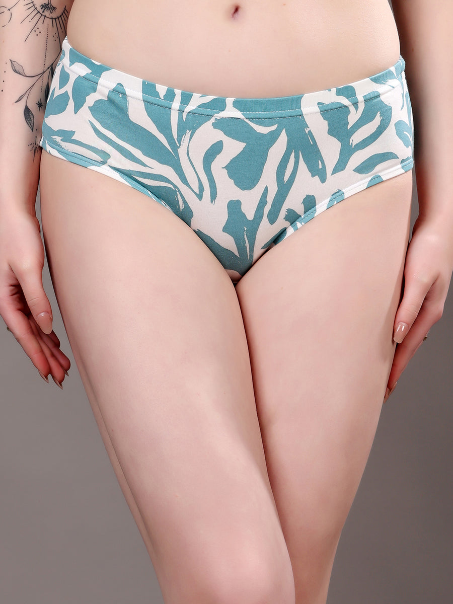 Women’s Soft Cotton Mid-Rise Full Coverage Briefs