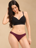 Women's Soft Touch Scallop Edge Everyday Bikini Brief