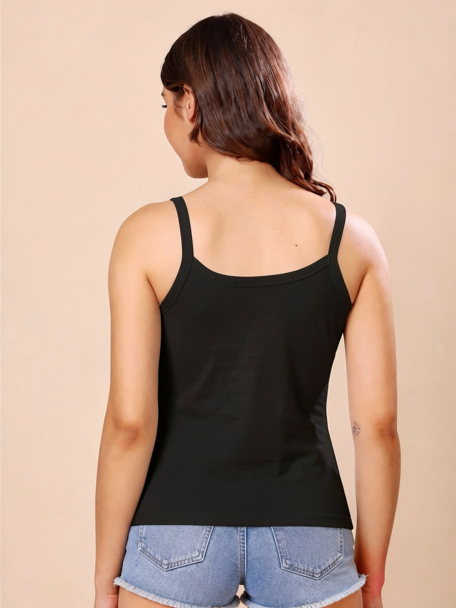Women’s Cotton Stretch Sleeveless Camisole Top
