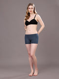 Women’s Super Combed Cotton High-Coverage Mid-Rise Boyshort Briefs