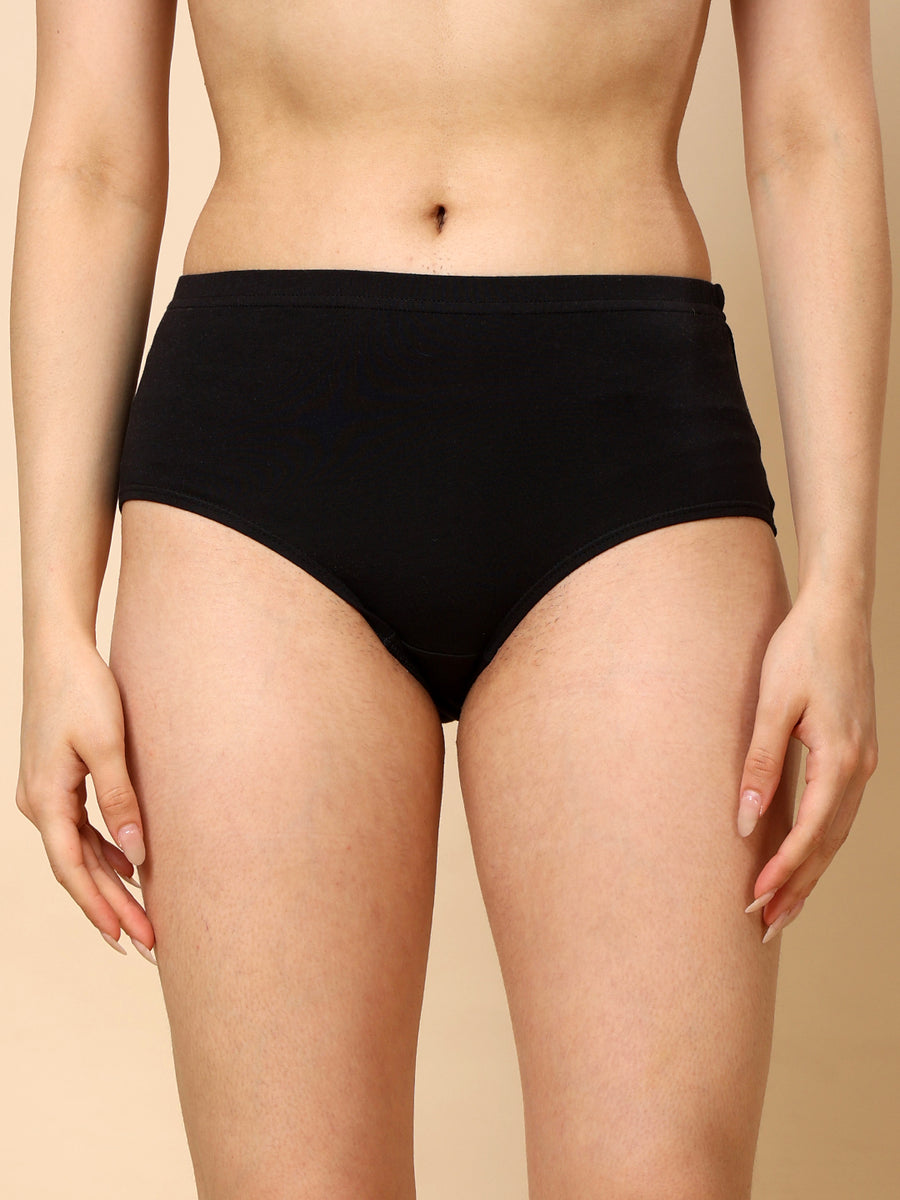 Women’s High-Rise Full Coverage Cotton Briefs