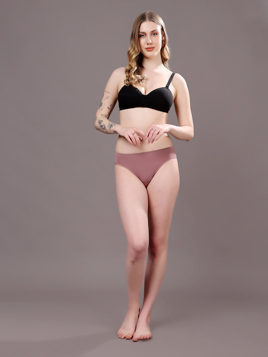 Women’s Soft Micro-Modal Mid-Rise Everyday Briefs