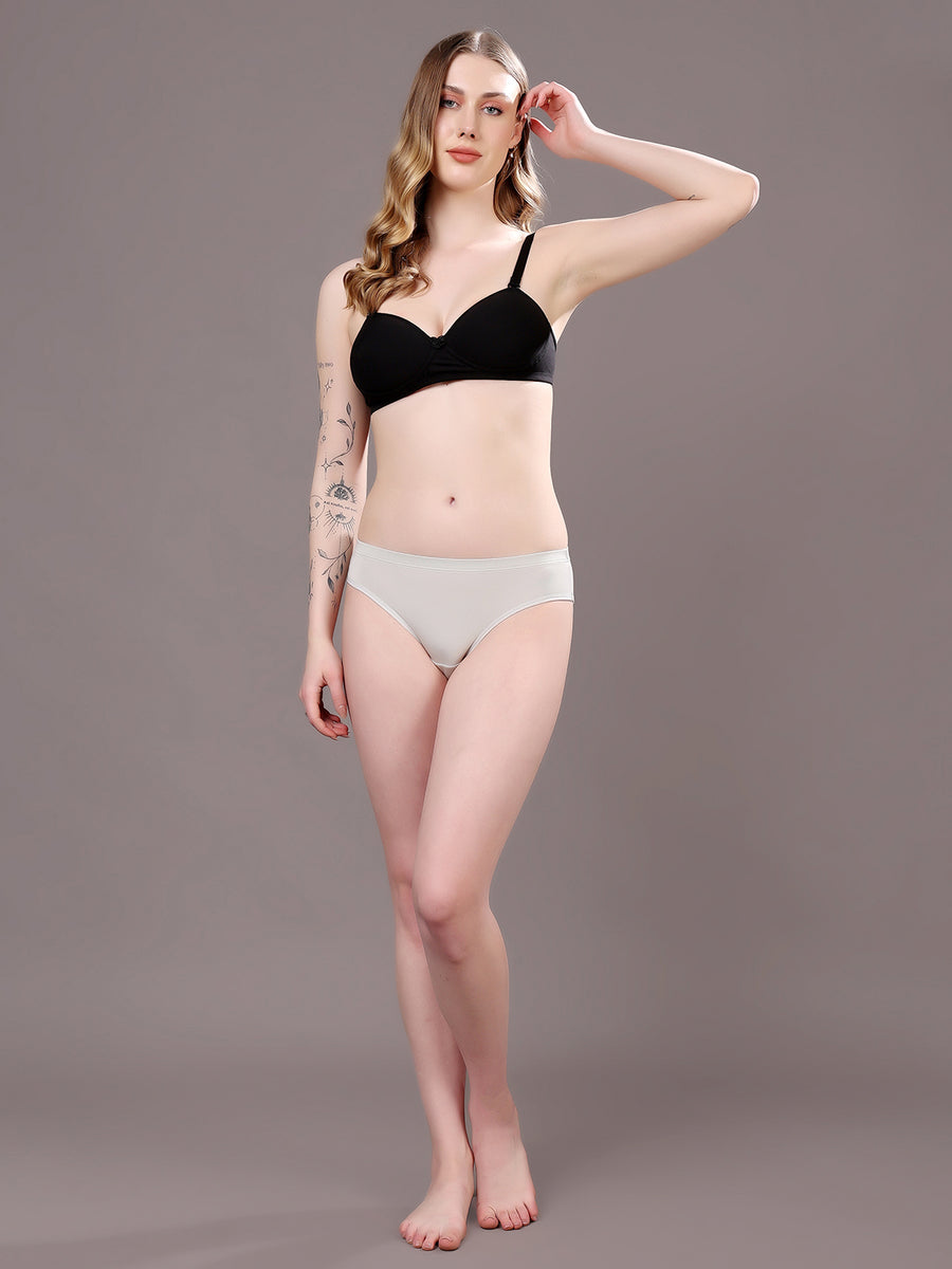 Women’s Soft Micro-Modal Mid-Rise Everyday Briefs