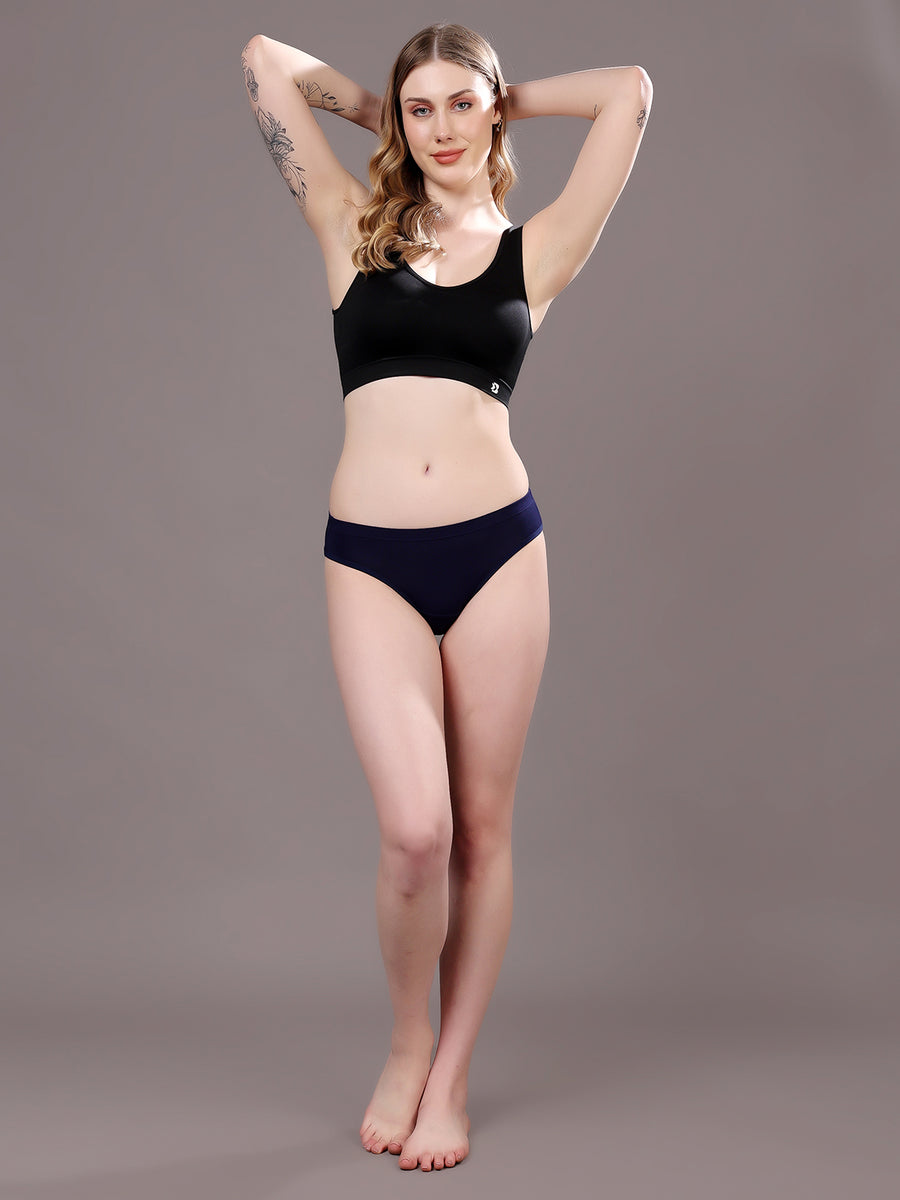 Women’s Soft Micro-Modal Mid-Rise Everyday Briefs