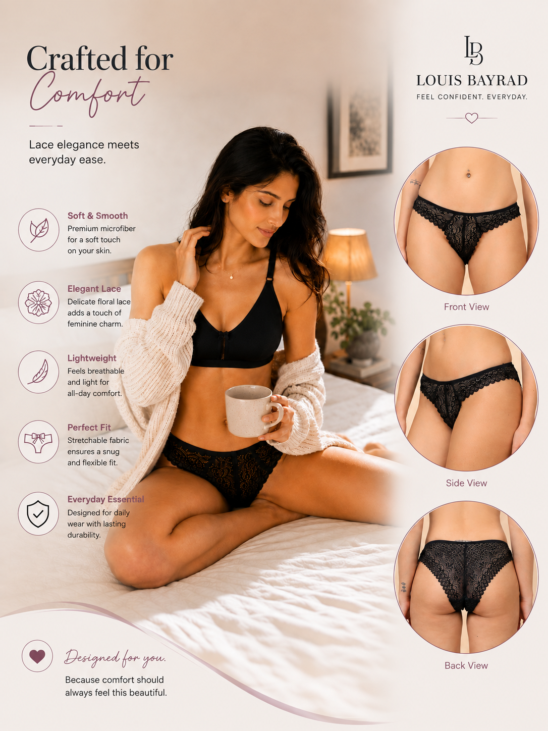 Designed for a Flattering Everyday Fit